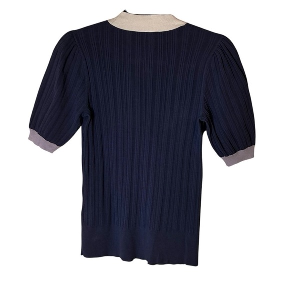 Kate Spade Colorblock Bow-neck Sweater- size Small - Picture 8 of 13